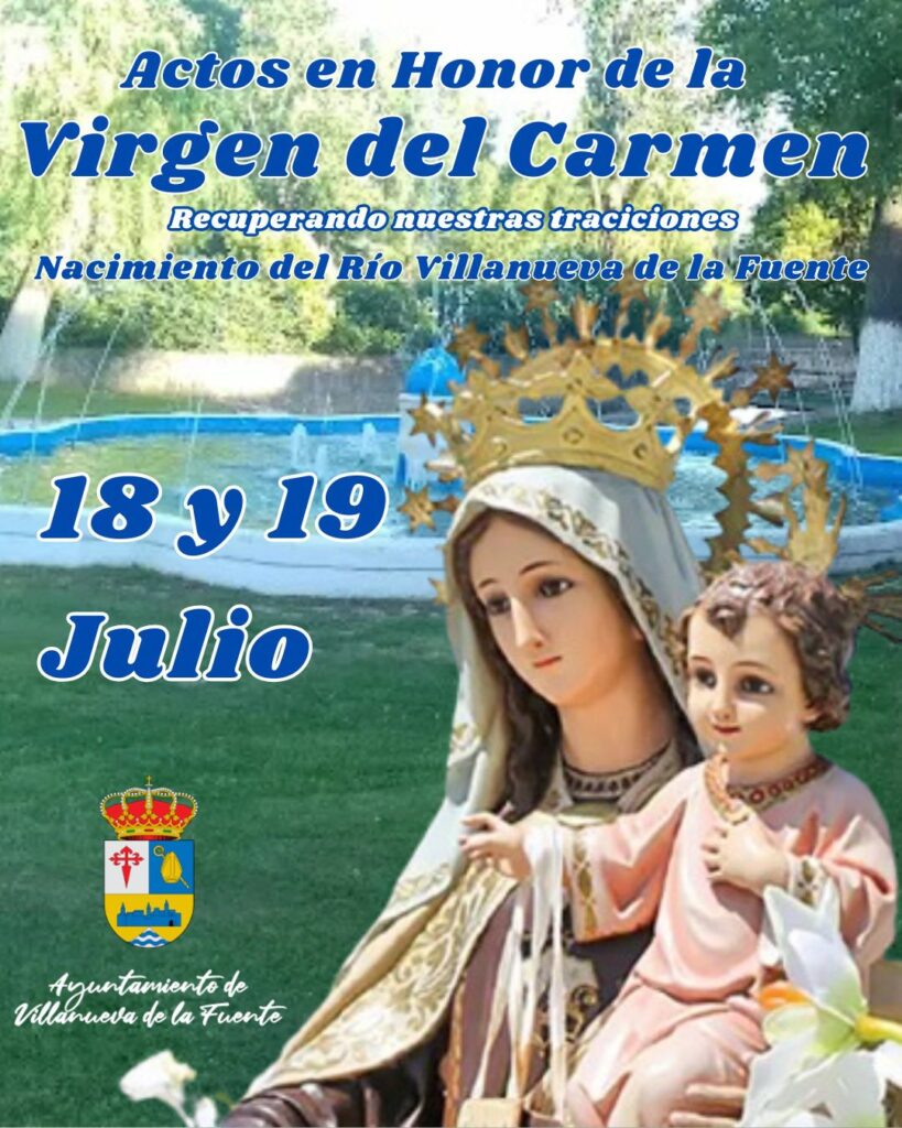 Cartel festividad virgen del carmen
