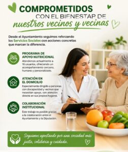 Cuidando la alimentación y el bienestar de nuestros vecinos
