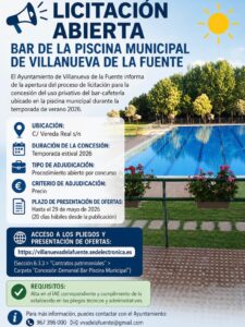 piscina municipal de Villanueva de la Fuente